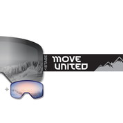 Move United Propnetic - Magnetic Ski Goggle + Bonus Lens