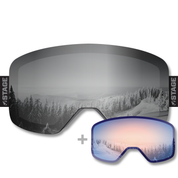 Move United Propnetic - Magnetic Ski Goggle + Bonus Lens