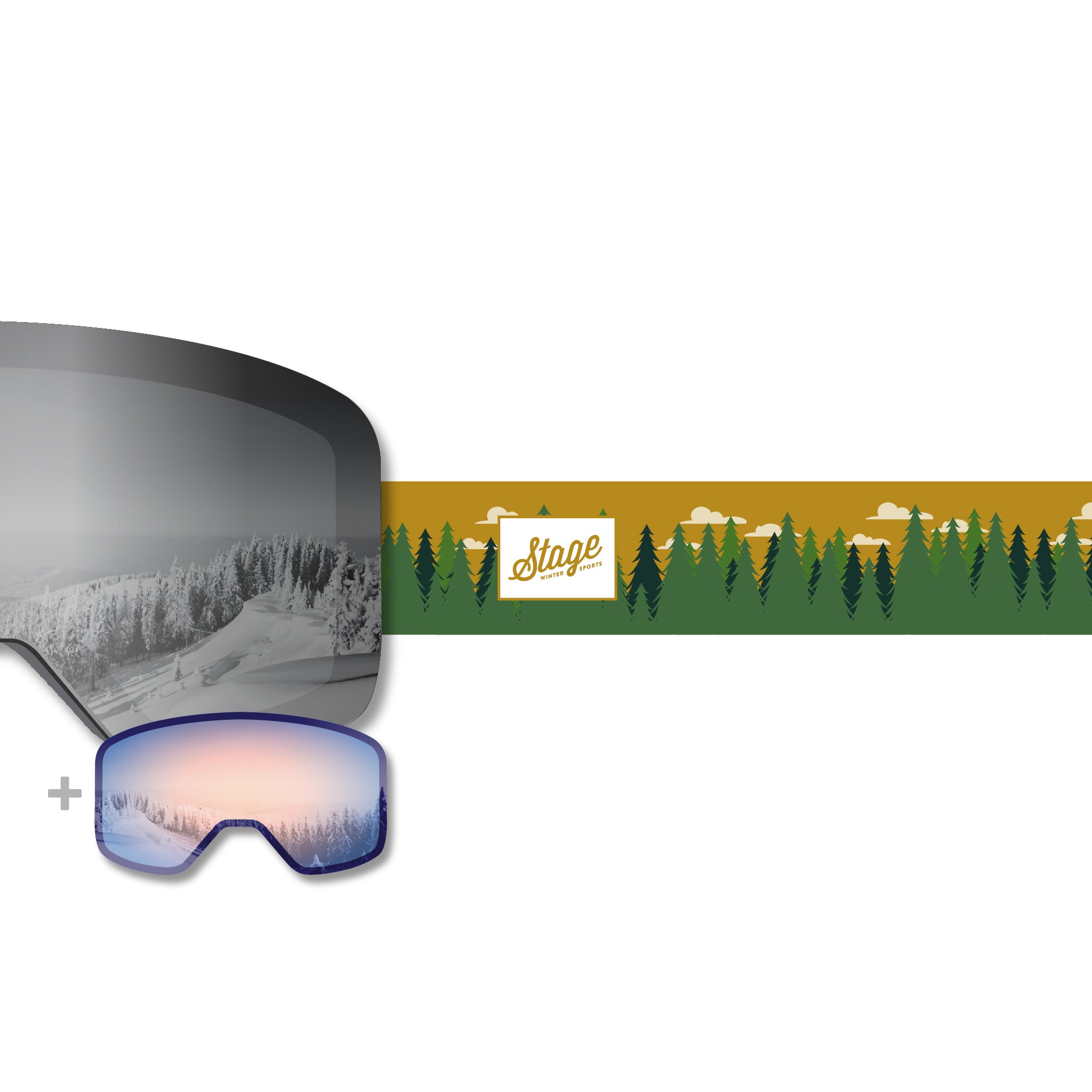 Propnetic - Magnetic Ski Goggle + Bonus Lens