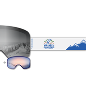 Wasatch Mountain Institute Propnetic - Magnetic Ski Goggle + Bonus Lens