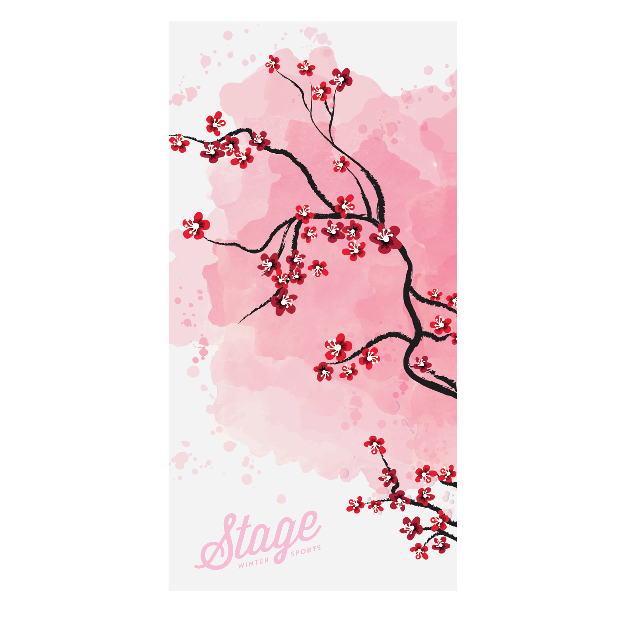 Face Tube - Cherry Blossom - Single Layer