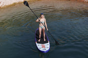 2SIDE Double-Sided Paddleboard Paddle - 100% Carbon Fiber w/ PP+F Blades - SUP Paddle